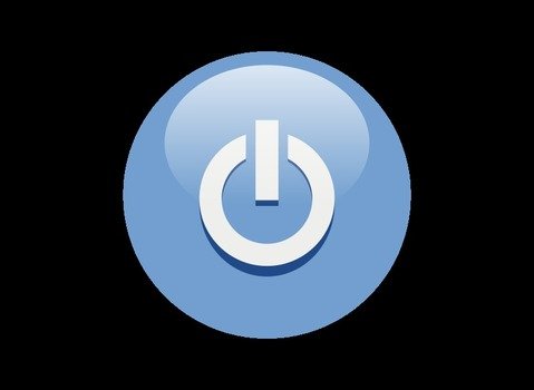 Windows Media Player on Button, Clip Art