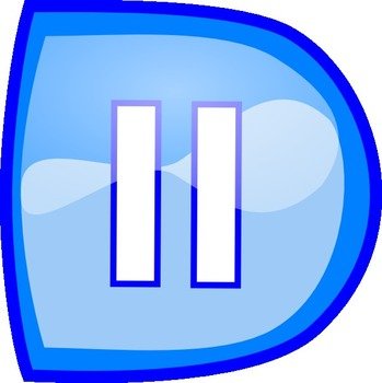 Pause Button Clip Art N10