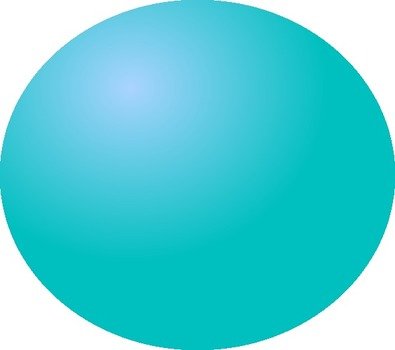 Blue Ball Clip Art N5