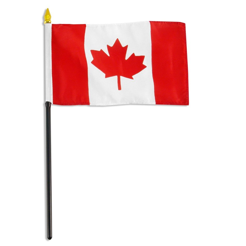 clipart of the north Canadian Flag