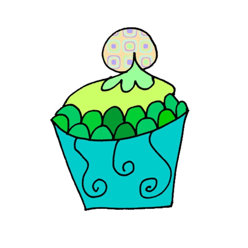 Cupcake Clip Art N107