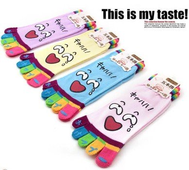 Cartoon Toe Socks