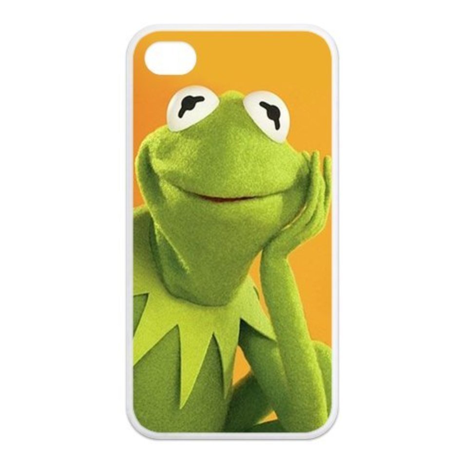 Kermit The Frog Cute Muppets Iphone 4 4S TPU Case