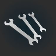 Clip Art Of Spanner Wrench