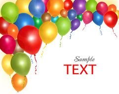 Birthday Balloons Clip Art N111