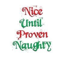 Naughty Or Nice Christmas Clip Art
