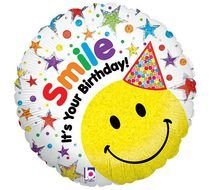 Happy Birthday Smiley Face Emoticon