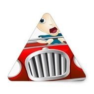 Cartoon Car Driving Fast N2