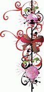 Curly Lines Clip Art N3