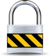 Secure Padlock Silver Light By Rygle