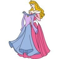 Aurora Sleeping Beauty Clip Art N3