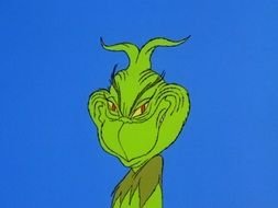 Grinch as a graphic image