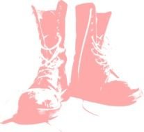 Combat Boots Clip Art N2