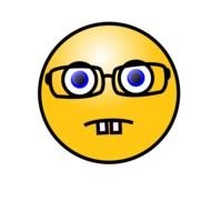 Nerd Smiley Face clipart