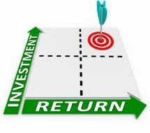 Return On Investment Clip Art drawing