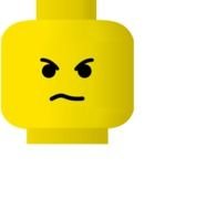 LEGO Man Face Clip Art N3