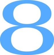 Number 8 Clip Art N17