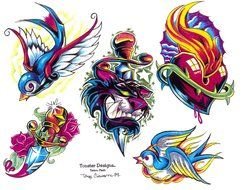 Tattoo Flash Art drawing