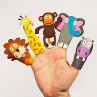Printable Animal Finger Puppets N2