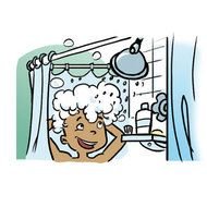 Have A Shower Clip Art N2