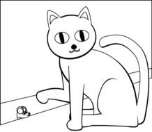 Mouse Clip Art Black And White N14