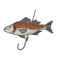 Fishing Clip Art drawing