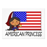 Cartoon American Flag Clip Art N27