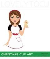 Gingerbread Girl Clip Art N6