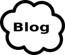 Blog Cloud Clip Art