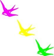 Swallow Clip Art N12