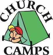 kid in tent, church camps, banner