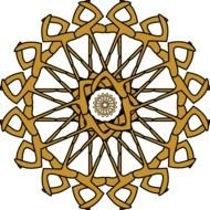 Arabic Geometric Designs Clip Art