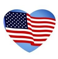 American Flag Clip Art N203