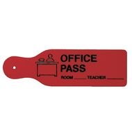 Office Pass Reusable Paddle Passes
