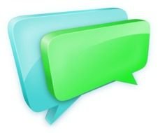 Bubble Chat Clip Art N3