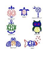 Monogram Oval Frames drawing