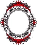 Oval Frame Clip Art N36