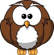 Cartoon Owl Clip Art N85