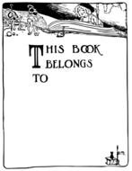 Book Cover Coloring Page drawing
