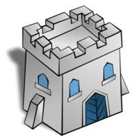 Stone Tower Clip Art N2