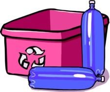 Plastic Water Bottle Clip Art N9