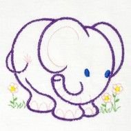 Baby Elephant Cartoon N9
