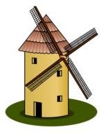 Windmill Clip Art N37