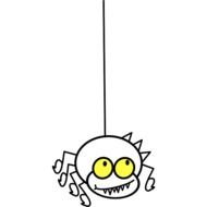 Cartoon Spider Clip Art N34