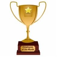 Employee Of The Month Trophy N2