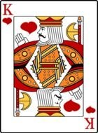 King Playing Cards Clip Art N7