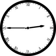 Clock Showing 1 45
