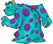 Sully Monsters Inc Drawing