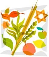 Sukkot Symbols drawing