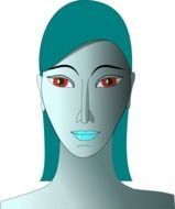 Womannn Vector Clip Art N2